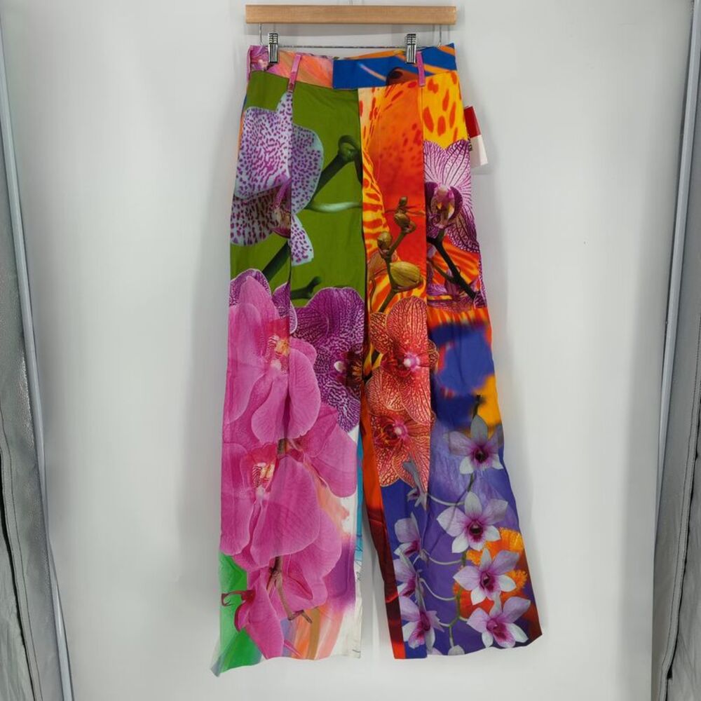 Bruce Glen Orchid Floral Pants